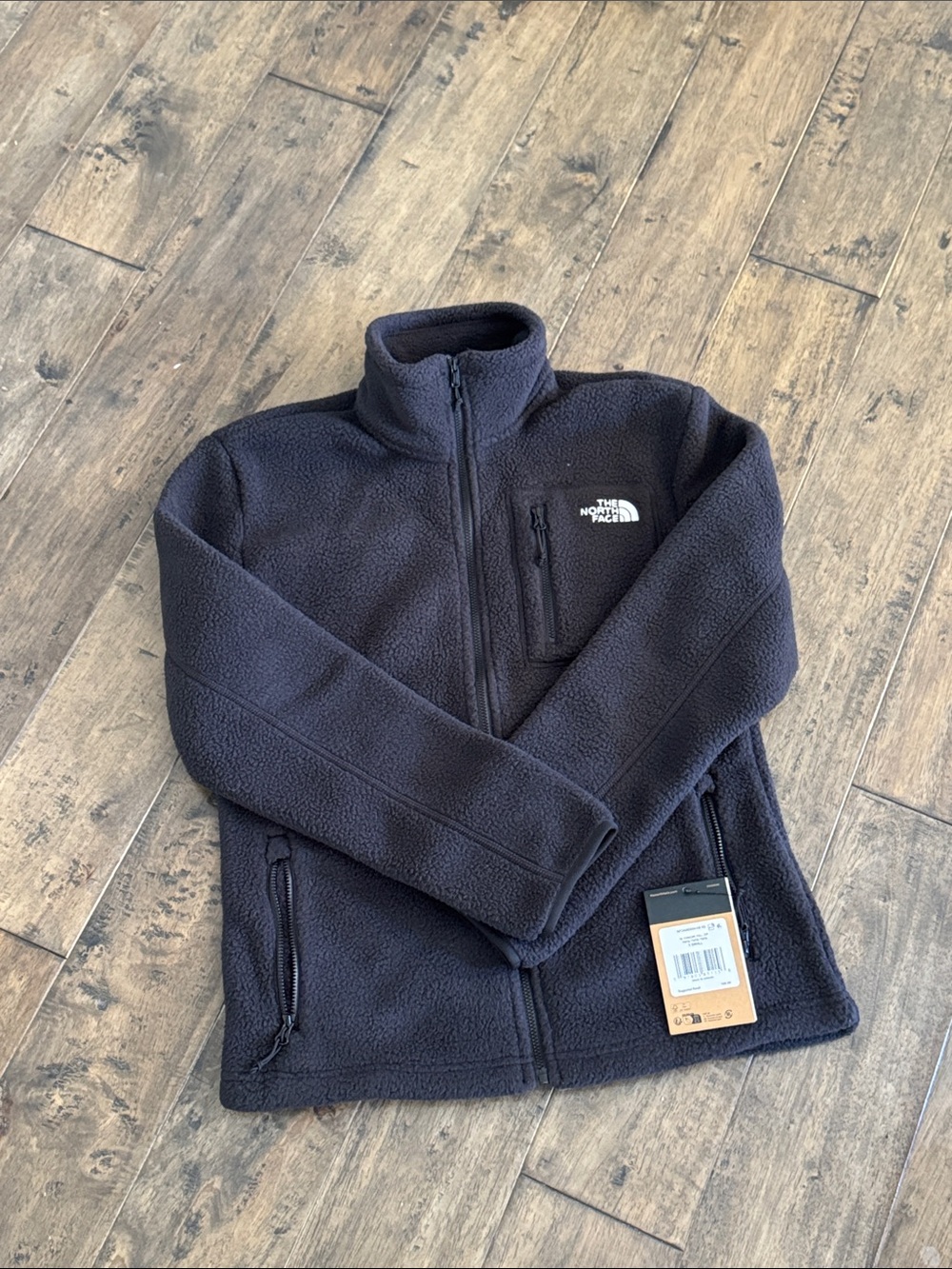 The North Face Women’s Black Yumiori Full Zip Fleece Jacket